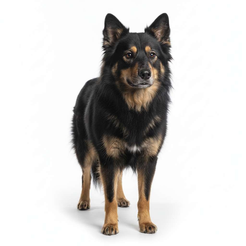 Lappländischer Rentierhund