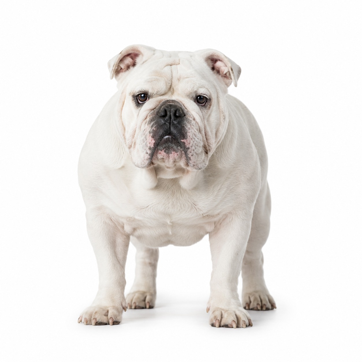 White English Bulldog